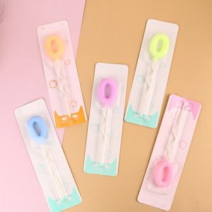 <span class=keywords><strong>2023</strong></span> Bonbons Couleur Spirale Ballon Numéro Bougie Décorations De Fête D'anniversaire Gâteau Sparkler Numéro Bougies Photo Props - Product Image 5