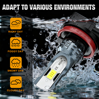 Ampoule de phare LED pour voiture H4 H7 H8 H9 9005 9006 HB3 HB4, phare antibrouillard
