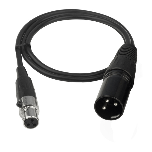 Mini DMX512 signal stage lighting cable XLR balanced TRS male-female connector cable