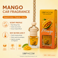 Diffuseur d'huiles essentielles pour voiture, flacon en verre de 8 ml, bouchon en bois, parfum pour voiture, désodorisant longue durée pour hommes, femmes, unisexe