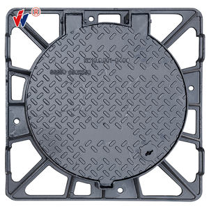 Caillebotis de vidange d'allée D400 et couvercles de trou d'homme: fabriqué en Chine pour le couvercle de trou d'homme en fonte ductile du Maroc - Product Image 1