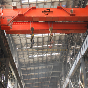 Norme européenne 32ton ~ 400ton Double poutre pont roulant grue levage treuil chariot fréquence Variable entraînement noyau PLC moteur - Product Image 5