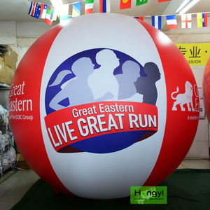 Ballon gonflable en PVC de 4 m, ballons aquatiques populaires pour la danse, publicité avec logo imprimé, ballon de <span class=keywords><strong>plage</strong></span> - Product Image 2