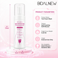 Nettoyant intime féminin OEM sous marque privée pour femmes, lavage vaginal, autres produits d'hygiène féminine, nettoyants intimes à base de plantes
