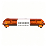 Barre lumineuse de signalisation LED 231W, montage sur toit, boîtier en aluminium PC, IP65, support en acier inoxydable, plusieurs couleurs, sirène lumineuse