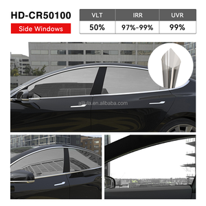 PET 2mil HD-CR 2ply Film autocollant teinté verre automobile 1.52*30m plus de 5 ans 99% UVR - Product Image 6