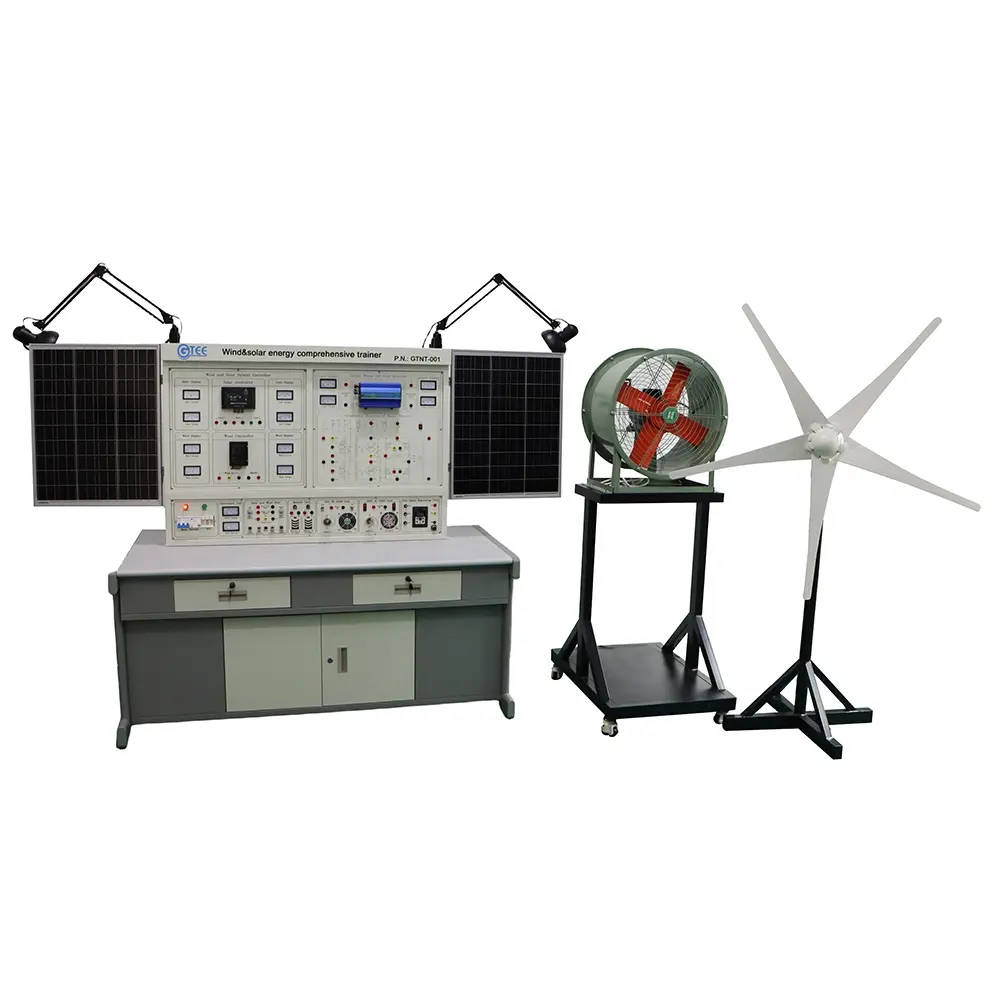 Énergie éolienne et solaire dispositif d'entraînement complet kit d'entraînement solaire équipement d'entraînement éducatif équipement scolaire
