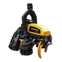 Tête de coupe forestière multifonctionnelle Yuchai F60 pour excavatrice