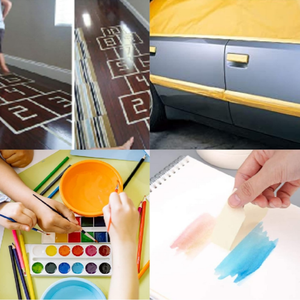 Cao cấp cơ thể cửa hàng nhiệt độ Ô tô ô tô xe họa sĩ dính giấy & phim Crepe giấy masking tape cho bức tranh - Product Image 5