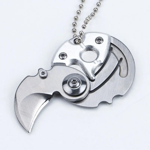 Dao bỏ túi móc khóa tuốc nơ vít hình lục giác đa chức năng đồng xu ngoài trời dụng cụ sinh tồn EDC gấp gấp bánh răng mini PEE - Product Image 2