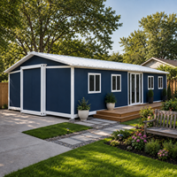 Casa Contenedor Portátil de 40 pies con Ensamblaje Rápido, Edificio Modular para Viviendas de Emergencia y Campamentos de Trabajadores