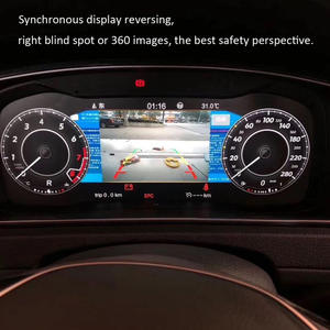 Tableau de bord numérique tableau de bord virtuel tableau de bord Cockpit LCD <span class=keywords><strong>compteur</strong></span> de vitesse pour VW <span class=keywords><strong>Golf</strong></span> CC 7 GTI MK7 Passat B8 Variant Teramont - Product Image 2