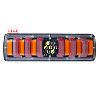 Feu arrière LED dynamique à effet lumineux pour tricycle électrique, feu arrière à défilement pour moto 12V 60V 72V