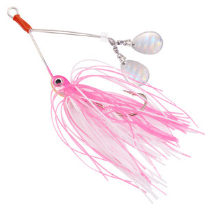 HENGJIA 0.39oz Spinnerbait in Acciaio Inossidabile, Jig in Metallo, <span class=keywords><strong>Esche</strong></span> da <span class=keywords><strong>Pesca</strong></span> <span class=keywords><strong>con</strong></span> Gonna in Silicone - Product Image 5