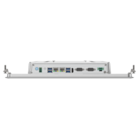 Aluminio impermeable 15,6 pulgadas HMI Panel táctil PC Computadora industrial sin ventilador con Raptor Lake 13 generación CPU 2RJ45 LAN 6COM