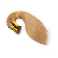 Harga Pabrik Grosir Murah Rambut Manusia Remy Eropa Tanpa Proses Bebas Rontok Micro Nano Ring Double Drawn Victory