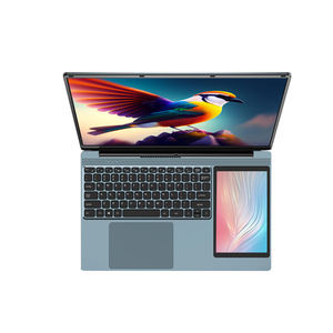 2025 Nuevo diseño Personal & Home Metal Laptop con pantallas duales 15,6 "+ 7" 3.0MP Cámara Teclado en inglés - Product Image 1