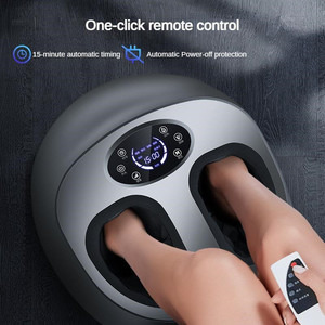 Máquina de masaje de pies de circulación sanguínea Unisex envuelta electrónica 6D, masajeador de pies de presión de aire rodante Shiatsu profundo - Product Image 2