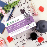 30 Sachets de Thé Naturel aux Herbes pour l'Amélioration et l'Amincissement des Seins, Unisexe, Efficace pour l'Augmentation et le Lifting, Boîte de Compléments Vitaminiques