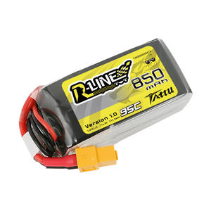 แบตเตอรี่ลิโพ TATTU-R-LINE 1.0 850mAh 95C 11.1V 3S <span class=keywords><strong>14.2V</strong></span> 4S พร้อมหัวต่อ XT30 XT60 - Product Image 4