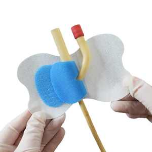 8x12cm pemegang stabilisasi kateter steril sekali pakai untuk perangkat fiksasi tabung drainase kateter uretra - Product Image 1