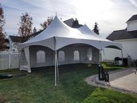 Carpa Resistente de Techo Alto HP20x30 pies con Estructura de Doble Capa para Eventos Comerciales y Alquiler de Fiestas
