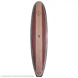 Эпоксидная весло деревянная доска для серфинга с веслом, доски