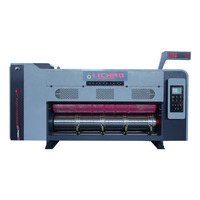 Boîte automatique à grande vitesse de carton de pizza faisant la machine Machine de découpe d'impression Flexo pour l'usine de carton ondulé