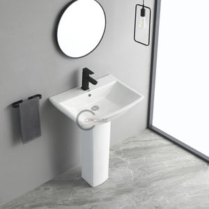 โครงการผลิตภัณฑ์แบบแบทช์สำหรับโรงแรมระดับดาว พร้อมอ่างล้างหน้าแบบตั้งพื้นที่มีความแข็งสูงและชุดเสาสำหรับงานวิศวกรรมโรงแรม - Product Image 4