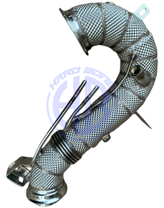 ท่อไอเสีย SS304ประสิทธิภาพสูงสำหรับ BENZ AMG GT50 M256 GT53 GLE53 GLS53 E53 2018 + downpipe การแข่งขัน - Product Image 4