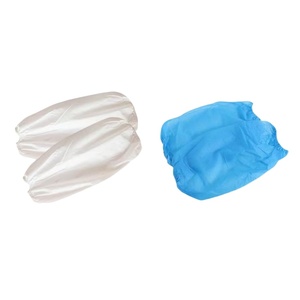 2025 nhà máy nóng bán không dệt dùng một lần bảo vệ dùng một lần <span class=keywords><strong>PP</strong></span> CPE tay áo coverpe chất liệu dùng một lần <span class=keywords><strong>oversleeve</strong></span> - Product Image 5