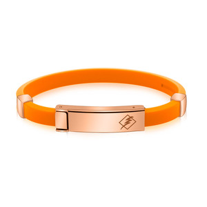 Braccialetto di moda in Silicone impermeabile con chiusura a ioni magnetici negativi - Product Image 3