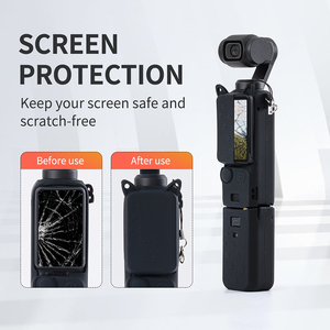 Housse en silicone pour Pocket 3, étui de protection anti-chute, accessoires pour caméra d'action pour DJI Osmo Pocket 3 - Product Image 2