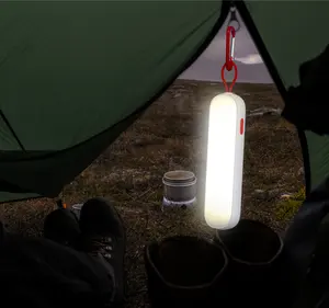 Lampu Tenda Tahan Air untuk Berkemah, Senter Lentera untuk Darurat, Lampu Berkemah LED untuk Mendaki, Memancing