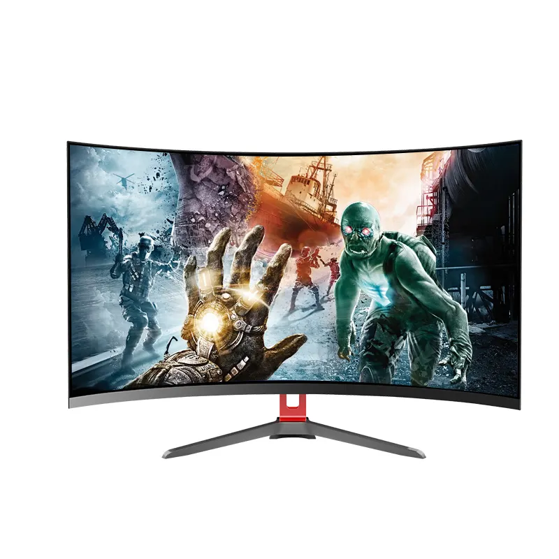 Curved Product Cool 27" Professional 16:9 Display 27 Inch 75hz Led Screen Curved Gaming Monitor