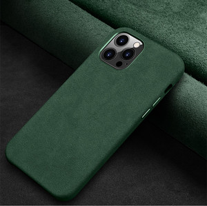 Tùy Chỉnh Cho Ý Alcantana Mềm Cảm Ứng Bốn Cạnh Bảo Vệ Điện Thoại Phụ Kiện Điện Thoại Di Động Trường Hợp Cho 13 14 15 Mini Pro Max Cộng Với - Product Image 2