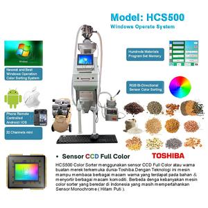 Hyway Intelligent Multifunction Golden Camera Sensors Coffee Beans Grain Nut Rice Raisin Color Sorter Shape Sorting Machine - Product Image 2