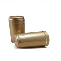 Capsules thermorétractables en PVC de 30 mm pour bouteilles de vin, à vis, jetables, anti-fuite, qualité alimentaire, couleur/taille/logo personnalisables, vente en gros