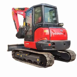 KUBOTA KX165 used excavator high quality as well as low mileage hydraulic and crawler-type excavator