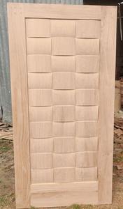 Puerta Principal de Madera de Roble Blanco Elegante Más Vendida para Casas de Lujo, Villas y Hoteles, Disponible a Precio de Fábrica - Product Image 5