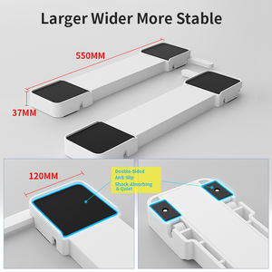 Base surélevée universelle <span class=keywords><strong>pour</strong></span> réfrigérateur et <span class=keywords><strong>support</strong></span> <span class=keywords><strong>à</strong></span> <span class=keywords><strong>roulettes</strong></span> mobile <span class=keywords><strong>pour</strong></span> laveuse-<span class=keywords><strong>Support</strong></span> antichoc <span class=keywords><strong>pour</strong></span> tambour - Product Image 4