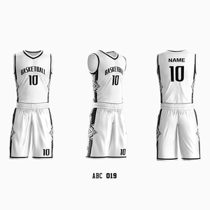 Seragam Basket Tanpa Lengan Cetak Kustom Profesional, Bernapas, Cepat Kering, Pakaian Tim - Product Image 1