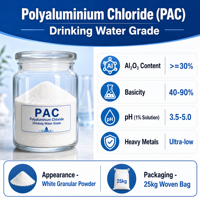 Traitement de l'eau résidentielle, coagulant au chlorure de polyaluminium (PAC)