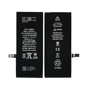 แบตเตอรี่สำรองสำหรับ <span class=keywords><strong>iPhone</strong></span> 5 <span class=keywords><strong>6s</strong></span> <span class=keywords><strong>6s</strong></span> Plus 7 7p8 8p Plus XXR XS 12 13 14 คุณภาพสูง ขายดีจากจีน - Product Image 1