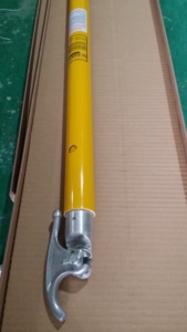고전압 <span class=keywords><strong>FRP</strong></span> 유리 섬유 유리 섬유 원형 조정 가능한 텔레스코픽 핫 스틱 - Product Image 5