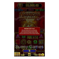Dragons Rising JP Skill Games Skill Preview Vertical Taiwan Arc Red Game Board Coin Operated PCB 4 Arcade Game Amusement Machine