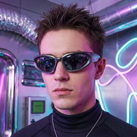 Lunettes de soleil polarisées tendance Y2K 2026 à petite monture pour hommes, idéales pour le sport et le cyclisme en extérieur