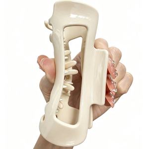 مشبك شعر أسطواني من السيليكون عالي الجودة وقابل لإعادة الاستخدام للنساء، مشبك شعر مرن من المطاط الناعم غير قابل للكسر - Product Image 2