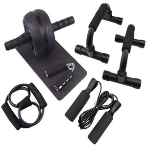 Traje <span class=keywords><strong>de</strong></span> entrenamiento físico integral <span class=keywords><strong>de</strong></span> siete piezas para hombre, acero ABS duradero para <span class=keywords><strong>ejercicio</strong></span> muscular <span class=keywords><strong>de</strong></span> brazo <span class=keywords><strong>de</strong></span> <span class=keywords><strong>rueda</strong></span> <span class=keywords><strong>Abdominal</strong></span> transfronterizo - Product Image 4