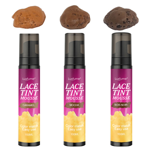 <span class=keywords><strong>Mousse</strong></span> teintée pour perruques à séchage rapide, coloration uniforme, corrige la ligne des cheveux, s'adapte au teint de la peau - Product Image 6